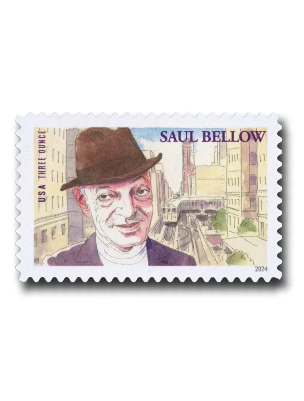 Forever Stamps Literary Arts: Saul Bellow Stamps Coil of 100 PCS/Roll