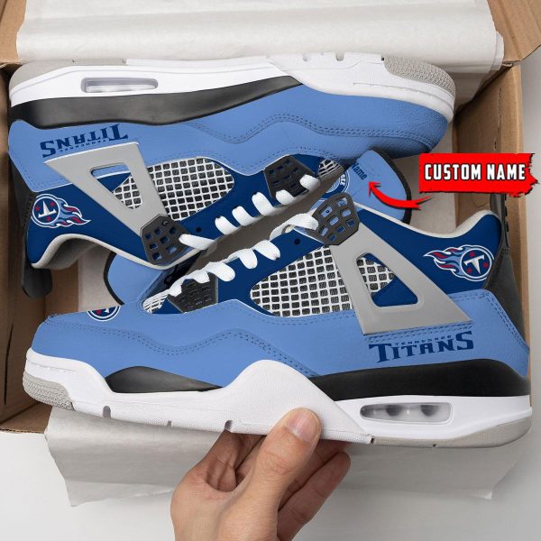 Tennessee Titans Air Jordan 4 Sneaker V46