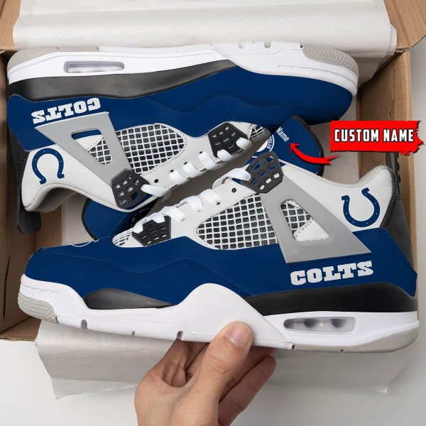 Indianapolis Colts Air Jordan 4 Sneaker V46