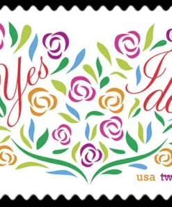 Forever Stamps Yes I Do 2015 Stamps Coil of 100 PCS/Roll