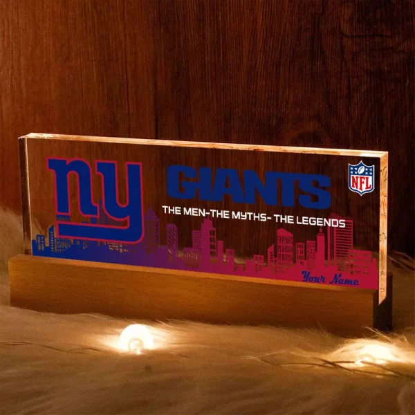 New York Giants Acrylic LED Night Light