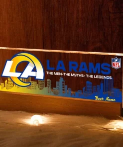 Los Angeles Rams Acrylic LED Night Light