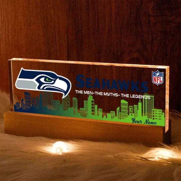 Seattle Seahawks Acrylic LED Night Light