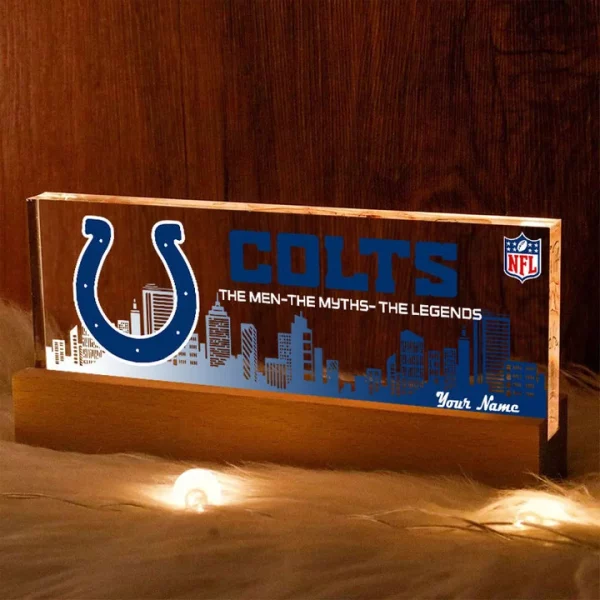 Indianapolis Colts Acrylic LED Night Light