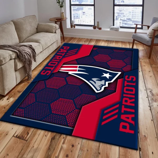 New England Patriots Rectangle Rug