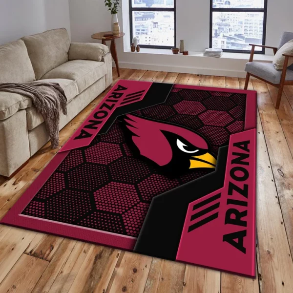 Arizona Cardinals Rectangle Rug