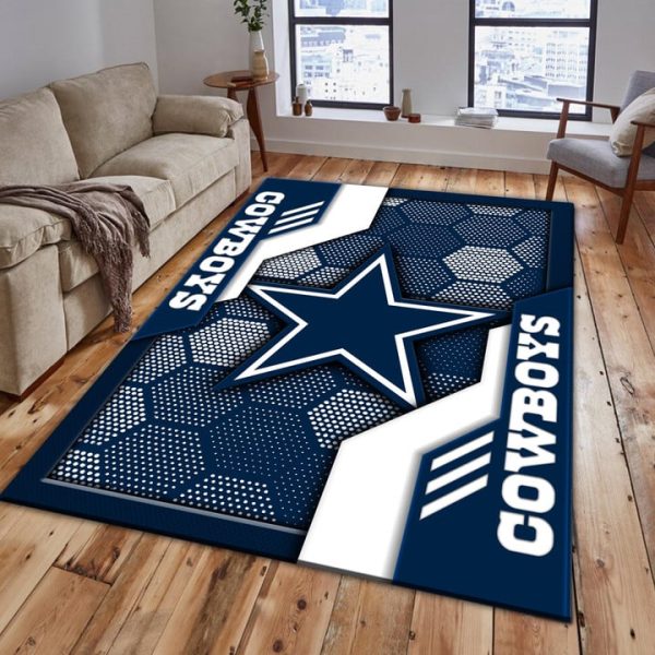 Dallas Cowboys Rectangle Rug