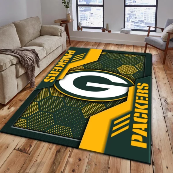 Green Bay Packers Rectangle Rug