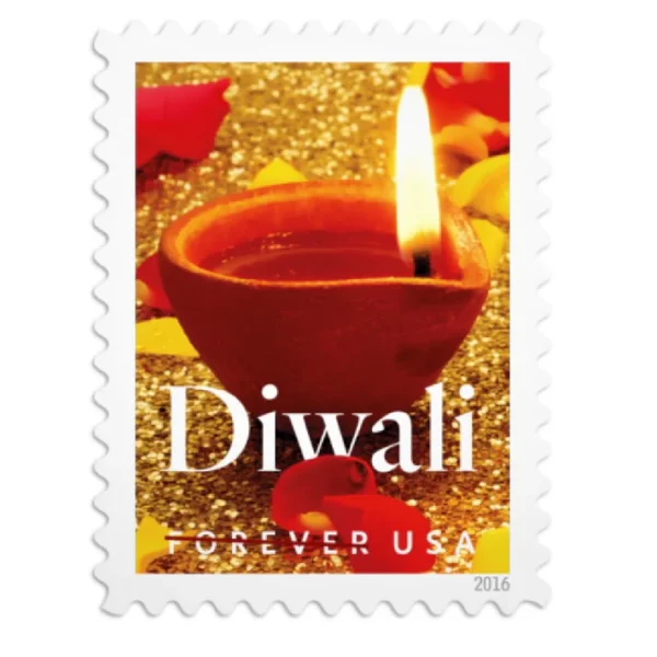 Forever Stamps Diwali 2016 Stamps Coil of 100 PCS/Roll