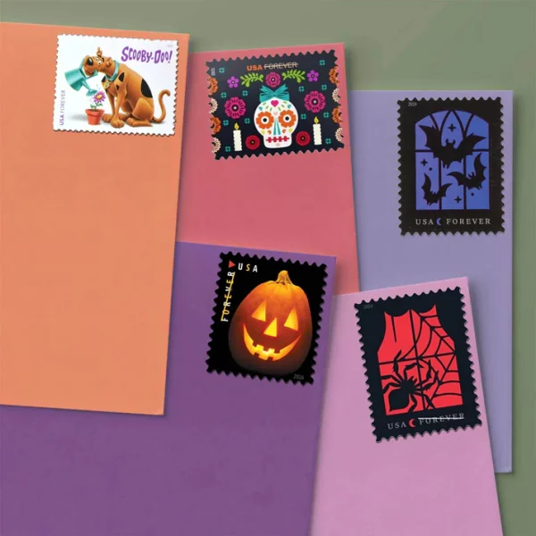 Forever Stamps Happy Halloween 2016-2021 Stamps Coil of 100 PCS/Roll