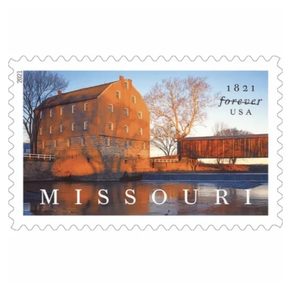 Forever Stamps Missouri Statehood 2021 Stamps Coil of 100 PCS/Roll